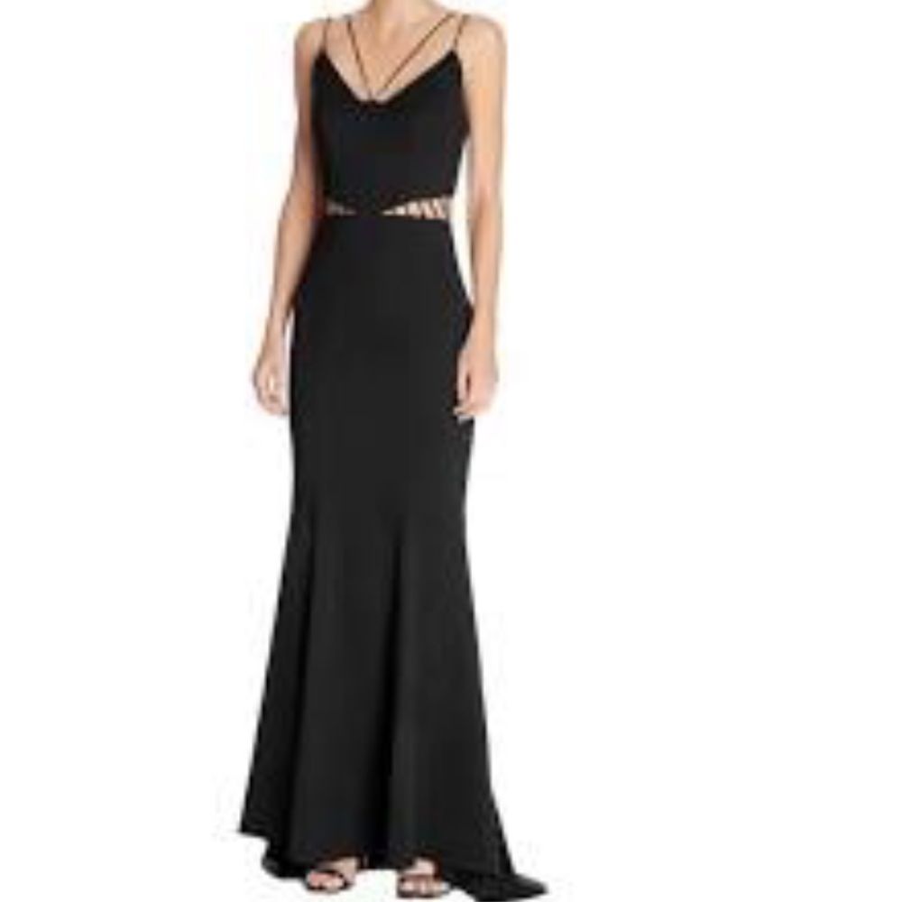 JARLO long gown with mermaid tail